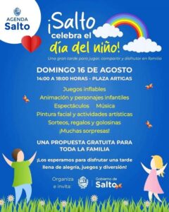 ¡Celebramos el Día del Niño en Plaza Artigas!