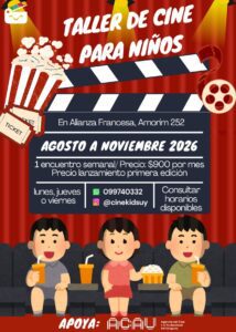 TALLER DE CINE PARA NIÑOS