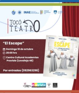 ÚLTIMA FUNCIÓN DE «EL ESCAPE»