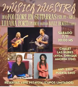 «MUSICA NUESTRA» EN CHALET LAS NUBES.